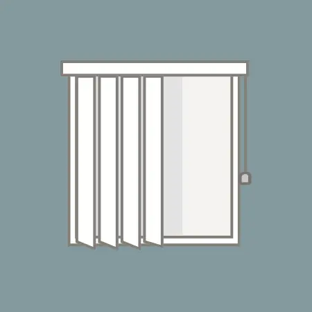 vertical blinds icon