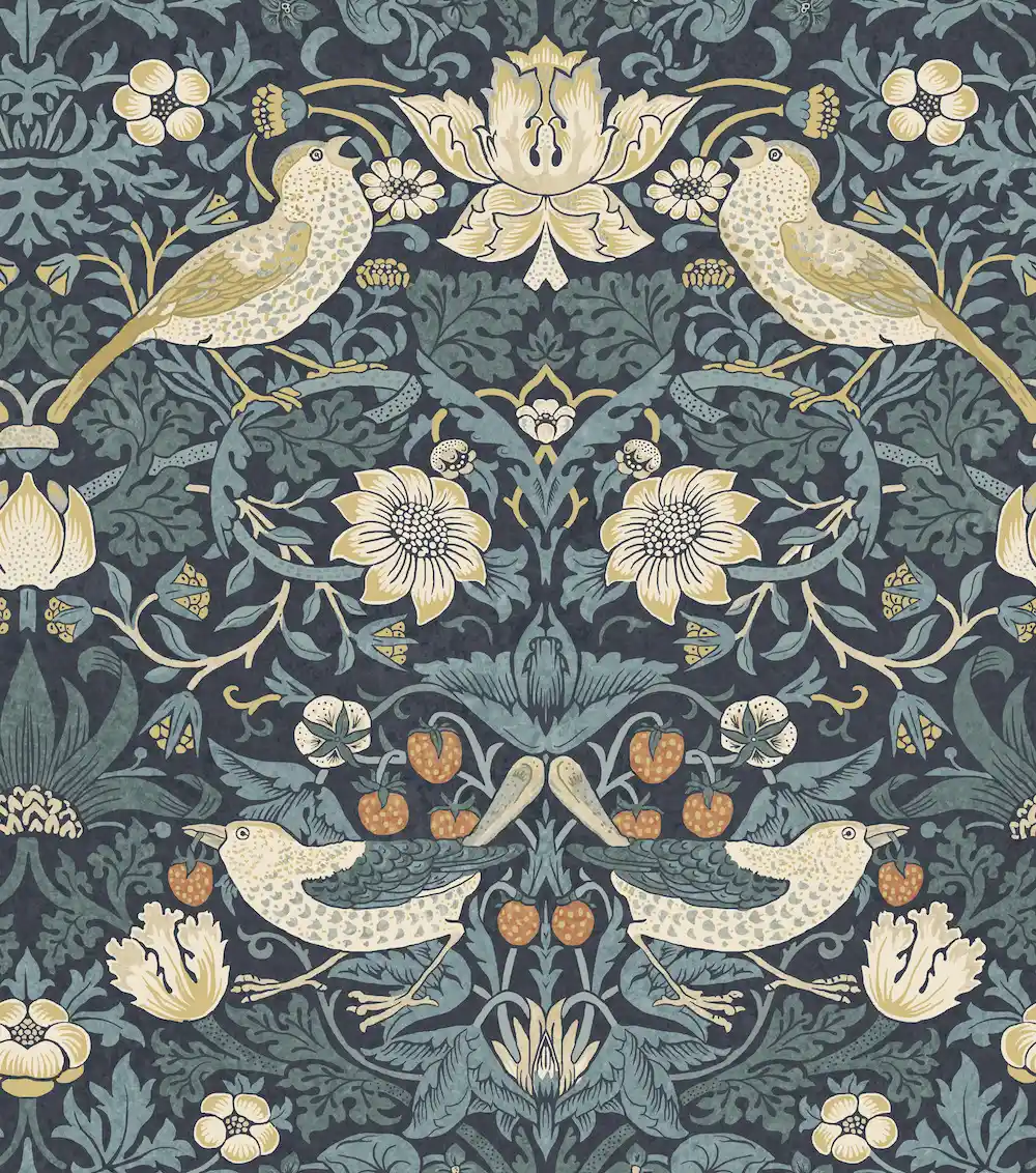 Strawberry Thief Indigo